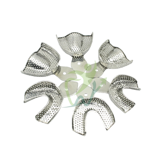 Porte-empreintes perforés – Aluminium médical