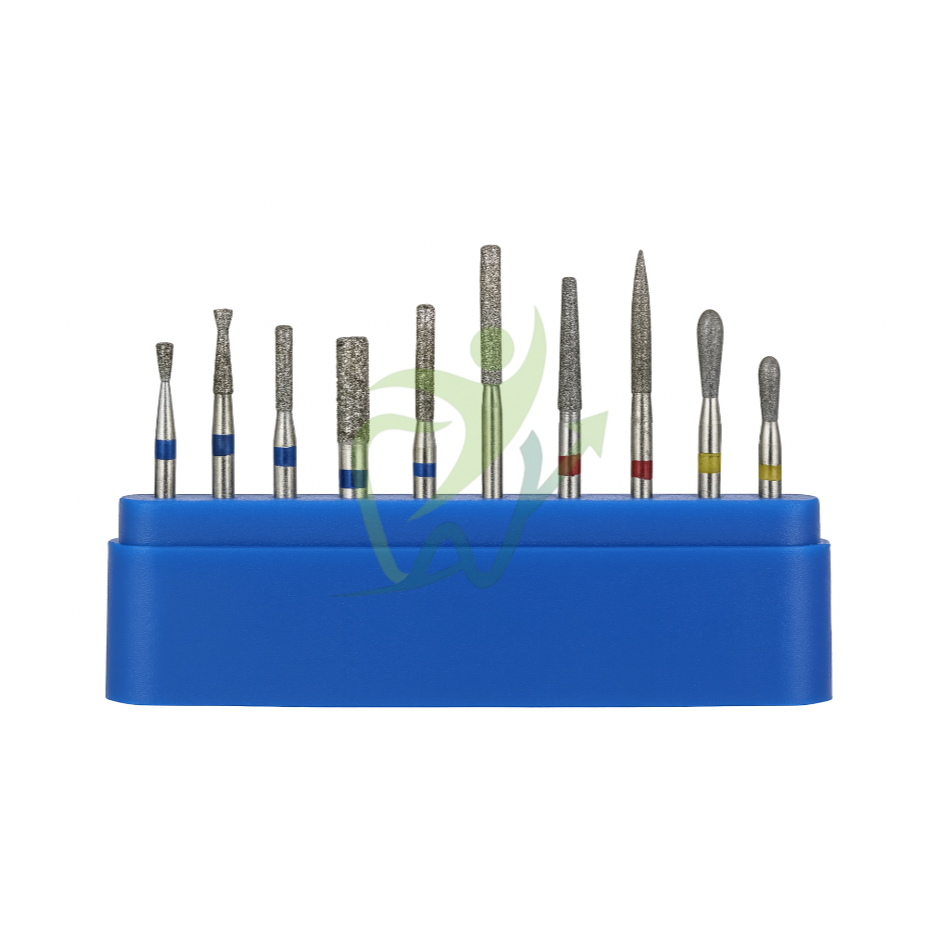 Kit de fraises diamantées – Préparation Inlay/Onlay (x10)