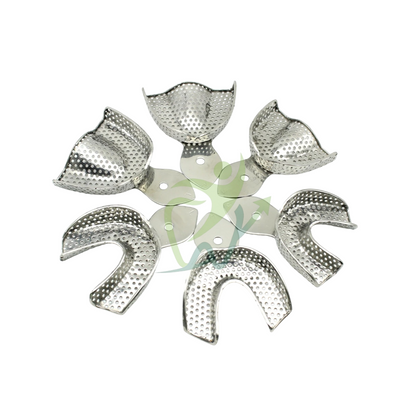 Cubetas de impresión de aluminio perforado