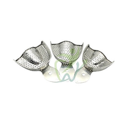 Cubetas de impresión de aluminio perforado