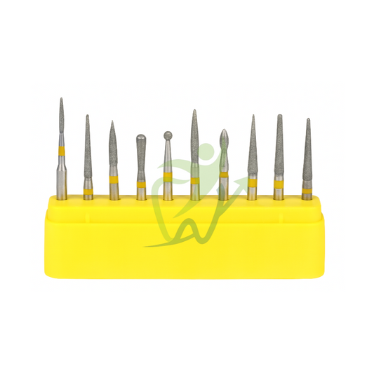 Kit de fraises diamantées – Finitions composite (x10)