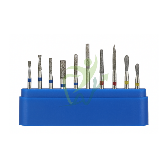 Kit de fraises diamantées – Préparation Inlay/Onlay (x10)