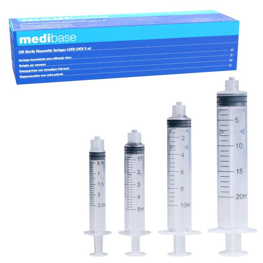 Jeringas Luer-Lock de 5 ml (100)